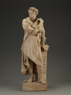 Model for a Monument to Alexandre Dumas père; Albert-Ernest Carrier-Belleuse, French, 1824 - 1887, France; about 1883