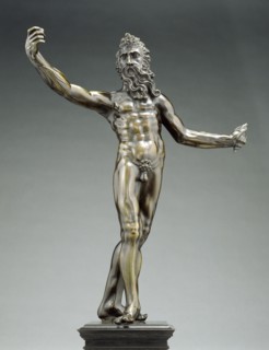 Neptune; Attributed to Benedikt Wurzelbauer, German, 1548 - 1620, about 1600; Bronze; 62.2 cm, 24 1,2 in