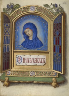 Portable Altarpiece with the Weeping Madonna; Georges Trubert, French, active Provence, France 1469 - 1508, Provence, France