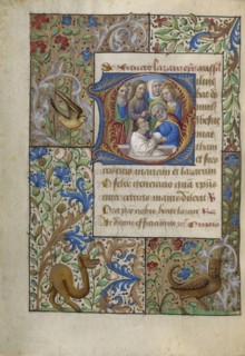Initial D: The Raising of Lazarus; Georges Trubert, French, active Provence, France 1469 - 1508, Provence, France; about 1480