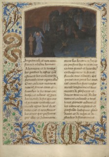 The Torment of Unbelievers and Heretics; Simon Marmion, Flemish, active 1450 - 1489, Valenciennes, France; 1475; Tempera colors