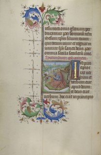Saint John the Evangelist; Master of the Lee Hours, Flemish, active about 1450 - 1470, Ghent, probably, Belgium; about 1450