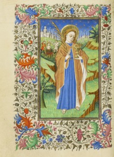 Saint John the Evangelist; Master of Sir John Fastolf, French, active before about 1420 - about 1450, or England; about 1430