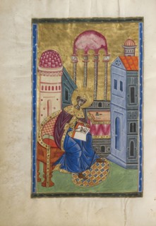 Solomon Writing; Malnazar, Armenian, active about 1630s, and Aghap'ir, Armenian, active about 1630s, Isfahan, Persia; 1637