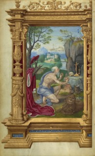 Saint Jerome; Master of the Getty Epistles, French, active about 1520 - about 1549, Paris, France; about 1528–1530; Tempera