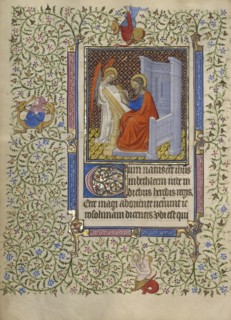 Saint Matthew; Follower of the Egerton Master, French , Netherlandish, active about 1405 - 1420, Paris, France; about 1410