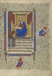 Saint Luke; Follower of the Egerton Master, French , Netherlandish, active about 1405 - 1420, Paris, France; about 1410