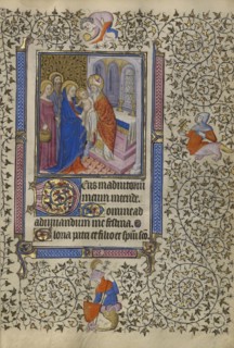 The Presentation in the Temple; Follower of the Egerton Master, French , Netherlandish, active about 1405 - 1420, Paris, France