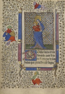 The Virgin and Child; Follower of the Egerton Master, French , Netherlandish, active about 1405 - 1420, Paris, France