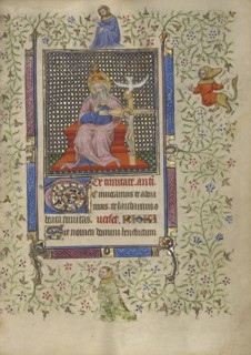 The Throne of Grace Trinity; Follower of the Egerton Master, French , Netherlandish, active about 1405 - 1420, Paris, France