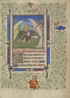 Saint John the Baptist; Follower of the Egerton Master, French , Netherlandish, active about 1405 - 1420, Paris, France