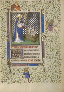 Saint Nicholas; Follower of the Egerton Master, French , Netherlandish, active about 1405 - 1420, Paris, France; about 1410