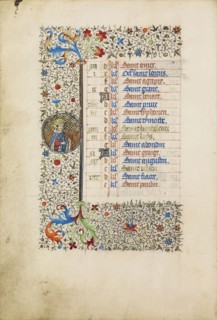 Saint Louis; Workshop of the Bedford Master, French, active first half of 15th century, Paris, France; about 1440 - 1450