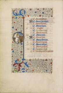 Saint Michael; Workshop of the Bedford Master, French, active first half of 15th century, Paris, France; about 1440 - 1450