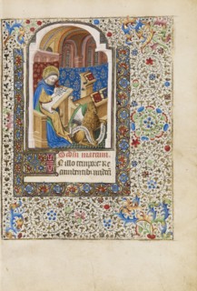 Saint Mark; Workshop of the Bedford Master, French, active first half of 15th century, Paris, France; about 1440 - 1450
