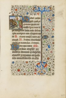 Saint Michael Battling the Devil; Workshop of the Bedford Master, French, active first half of 15th century, Paris, France