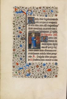 Saint Lawrence with a Gridiron; Workshop of the Bedford Master, French, active first half of 15th century, Paris, France