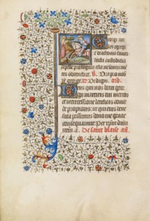 Saint George and the Dragon; Workshop of the Bedford Master, French, active first half of 15th century, Paris, France
