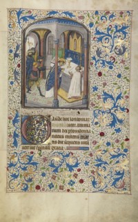 The Martyrdom of Saint Thomas Becket; Willem Vrelant, Flemish, died 1481, active 1454 - 1481, Bruges, Belgium; early 1460s