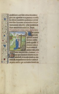 Empress Helena with the True Cross; Workshop of Willem Vrelant, Flemish, died 1481, active 1454 - 1481, Bruges, Belgium; early