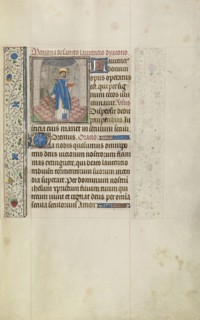 Saint Lawrence; Workshop of Willem Vrelant, Flemish, died 1481, active 1454 - 1481, Bruges, Belgium; early 1460s; Tempera