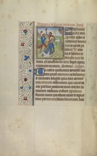 The Stoning of Saint Stephen; Workshop of Willem Vrelant, Flemish, died 1481, active 1454 - 1481, Bruges, Belgium; early 1460s