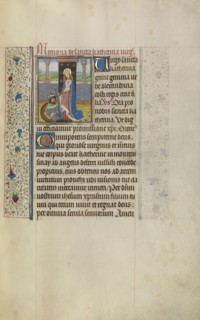 Saint Catherine; Workshop of Willem Vrelant, Flemish, died 1481, active 1454 - 1481, Bruges, Belgium; early 1460s; Tempera