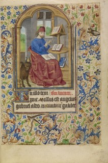 Saint Luke; Master of Jacques of Luxembourg, French, active about 1460 - 1470, Flanders, or, Belgium; about 1466 - 1470