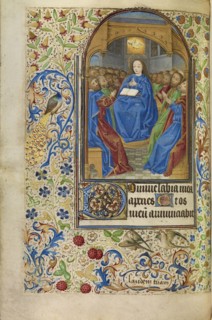 Pentecost; Master of Jacques of Luxembourg, French, active about 1460 - 1470, Flanders, or, Belgium; about 1466 - 1470