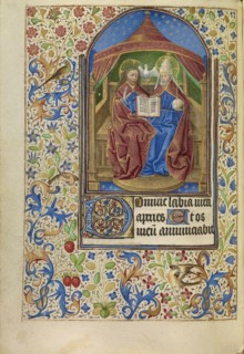 The Trinity; Master of Jacques of Luxembourg, French, active about 1460 - 1470, Northern France, France; about 1466 - 1470