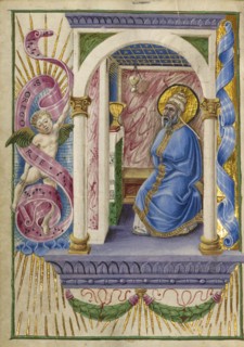 Saint Gregory; Taddeo Crivelli, Italian, died about 1479, active about 1451 - 1479, Ferrara, Emilia-Romagna, Italy; about 1469