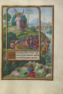 Scenes from the Life of Gideon and Moses and the Burning Bush; Master of James IV of Scotland, Flemish, before 1465 - about 1541