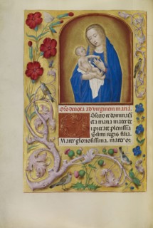 The Virgin and Child; Workshop of Master of the First Prayer Book of Maximilian, Flemish, active about 1475 - 1515, Ghent