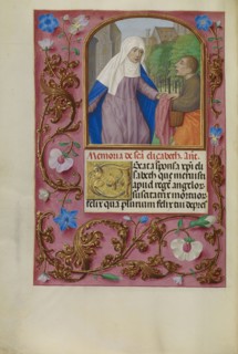 Saint Elizabeth; Workshop of Master of the First Prayer Book of Maximilian, Flemish, active about 1475 - 1515, Ghent, Belgium