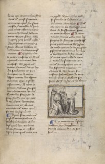 The Bishop of Rouen Presenting the Ducal Sword to Richard I; Paris, France; about 1400 - 1415; Leaf: 29.1 x 19.1 cm