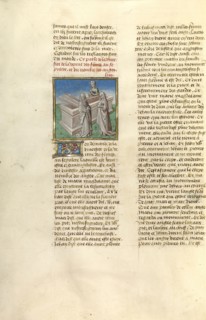 The Women at the Tomb; Ghent, Belgium; about 1475; Tempera colors, gold leaf, and gold paint on parchment; Leaf: 43.8 x 30.5 cm