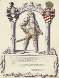 Burckhart Hohenzollern; Jörg Ziegler, German, early 16th century - 1574,1577, Augsburg, probably, Germany; about 1572; Pen