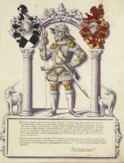 Friedrich III Hohenzollern; Jörg Ziegler, German, early 16th century - 1574,1577, Augsburg, probably, Germany; about 1572; Pen