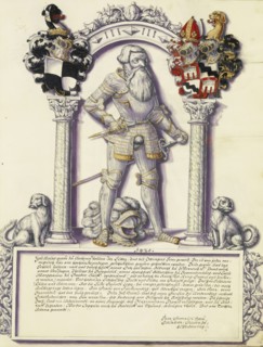 Jost Nicholas Hohenzollern; Jörg Ziegler, German, early 16th century - 1574,1577, Augsburg, probably, Germany; about 1572; Pen