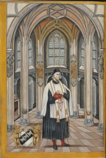 The Sixth Generation, Friedrich Derrer VI; Nuremberg, Germany; about 1626 - 1711; Tempera colors with gold and silver highlights