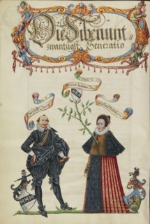 The Twenty-Seventh Generation, Christoph Derrer; Nuremberg, Germany; about 1626 - 1711; Tempera colors with gold and silver