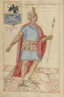 Lloque Yupanqui; La Plata, Bolivia; completed in 1616; Ms. Ludwig XIII 16, fol. 26v