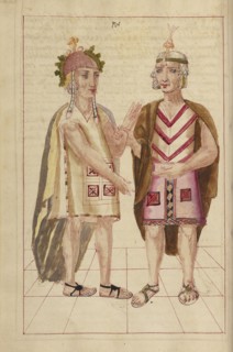 Tupac Inca Yupanqui and Pachacuti Inca Yupanqui; Madrid, Spain; completed in 1616; Ms. Ludwig XIII 16, fol. 44v