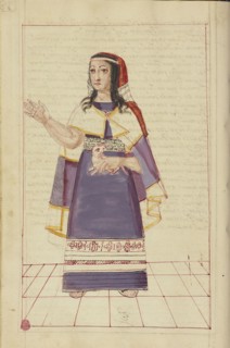 Mama Ocllo; La Plata, Bolivia; completed in 1616; Ms. Ludwig XIII 16, fol. 54v