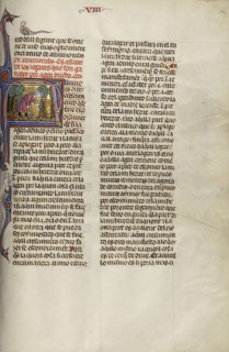 Initial A: Two Men Digging in a Field; Unknown, Michael Lupi de Çandiu, Spanish, active Pamplona, Spain 1297 - 1305