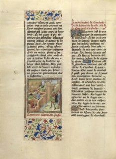 The Founding of Alexandria-in-Caucaso; Master of the Jardin de vertueuse consolation and assistant, Flemish