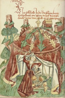 Judith Beheading Holofernes; Follower of Hans Schilling, German, active 1459 - 1467, from the Workshop of Diebold Lauber