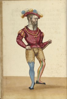 A Herald; Augsburg, probably, Germany; about 1560 - 1570; Tempera colors and gold and silver paint on paper