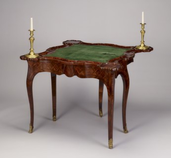 Pair of Candlesticks; about 1680 - 1690; Gilt bronze