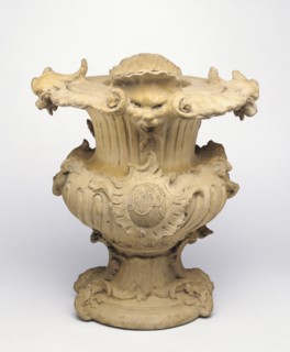 Possibly a Model for a Ceramic Vase; China; about 1725 - 1730; Terracotta; 32.4 x 29.8 x 29.8 cm, 12 3,4 x 11 3,4 x 11 3,4 in